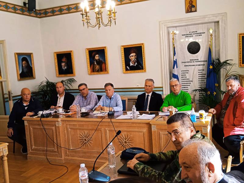 Διαβεβαιώσεις Πτωχού για αντιπυρική ετοιμότητα στην Πελοπόννησο
