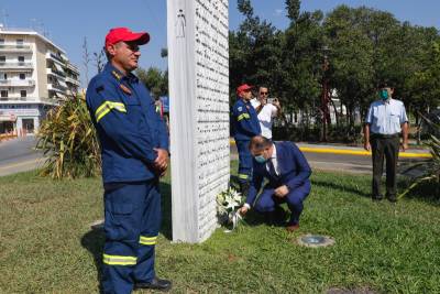 Καλαμάτα: Τελετή μνήμης για τα 34 χρόνια από τους καταστροφικούς σεισμούς (βίντεο)