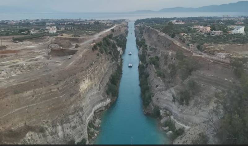 Σε λειτουργία ξανά η Διώρυγα στον Ισθμό της Κορίνθου (βίντεο)