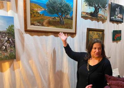 Εκθεση ζωγραφικής της Καίτης Καρύδη – Καρατζαφέρη