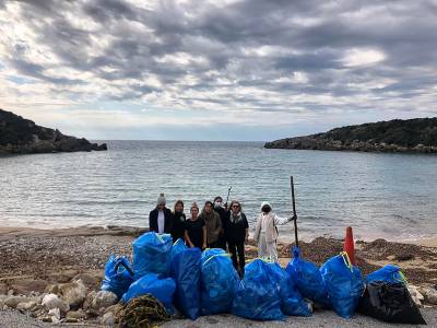 Εθελοντικός καθαρισμός στο Βρωμονέρι Γαργαλιάνων