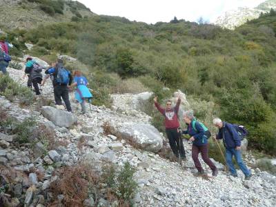 Οι περιηγητές  του Ευκλή στην Καστανέα Δυτικής Μάνης