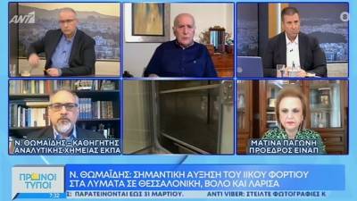 Θωμαΐδης: Ανάγκη για παράταση 4 ακόμη εβδομάδων του lockdown (βίντεο)