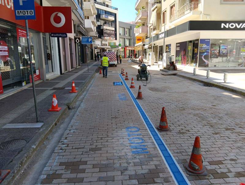 Καλαμάτα: Στην κυκλοφορία σήμερα η Φραντζή έως τη Σιδηροδρομικού Σταθμού