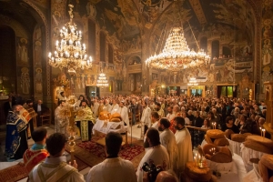 Η γιορτή των Ταξιαρχών στο φερώνυμο ναό της Καλαμάτας