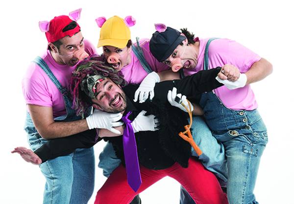 «Τα τρία γουρουνάκια και... ο κακός ο λύκος;» αύριο στην Καλαμάτα