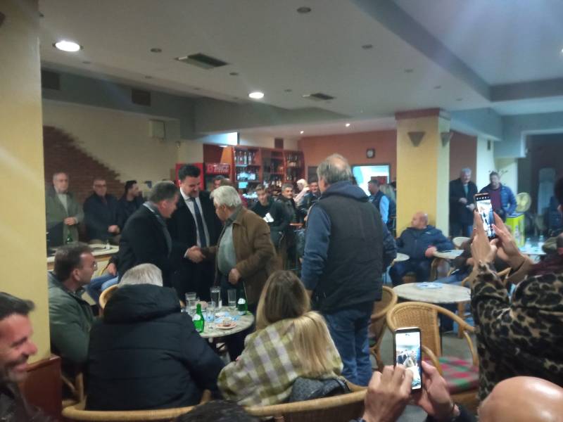 Καλαμάτα: Παρουσίαση προγράμματος του υποψηφίου δημάρχου Παν. Χειλά στη Βέργα (φωτογραφίες)