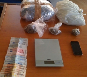 Σύλληψη 27χρονου στη Μεσσήνη για 1,8 κιλά χασίς