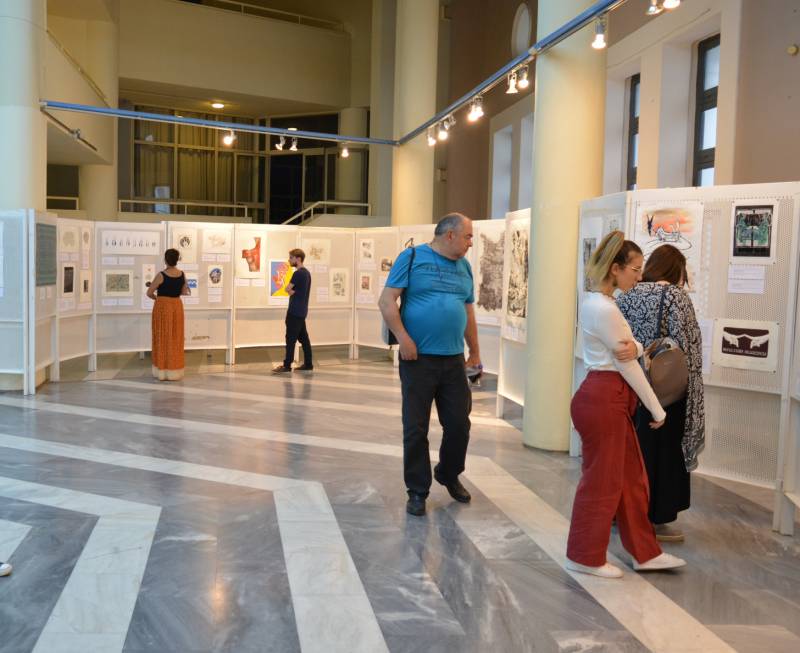 Ολοκληρώθηκε η ελληνοπολωνική έκθεση χαρακτικής