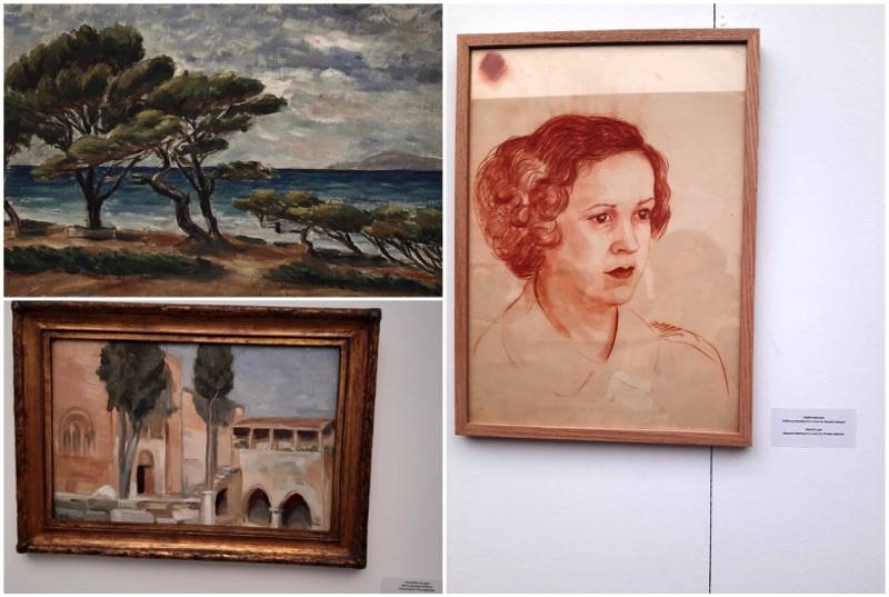 Εγκαινιάστηκε η έκθεση της Ευρυδίκης Κωστοπούλου