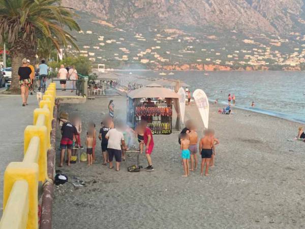 Ψησταριές στην Ανατολική Παραλία της Καλαμάτας