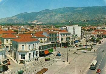 Η κεντρική πλατεία της Καλαμάτας τη δεκαετία του &#039;60