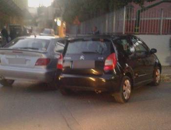 Τροχαίο στη διαστάυρωση Παλαιολόγου και Καλλιπατείρας στην Καλαμάτα