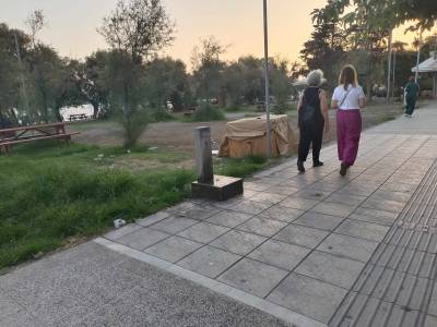 Σπατάλη νερού...