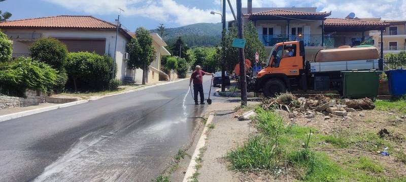 Διαμαρτυρία για την αποχέτευση σε γειτονιά της Κυπαρισσίας