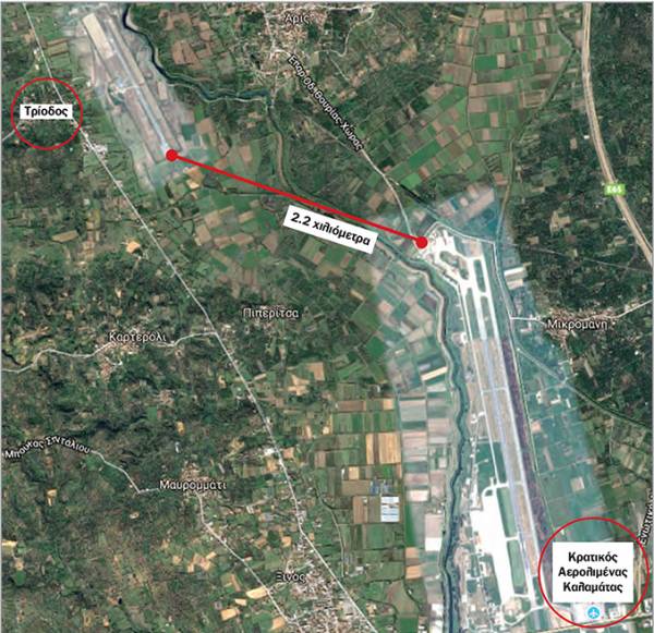 Ισχυρό το νέο σενάριο αναβάθμισης του “Καπετάν Βασίλης”: Η Τρίοδος διέξοδος για το Αεροδρόμιο Καλαμάτας