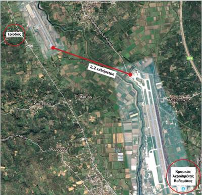 Ισχυρό το νέο σενάριο αναβάθμισης του “Καπετάν Βασίλης”: Η Τρίοδος διέξοδος για το Αεροδρόμιο Καλαμάτας