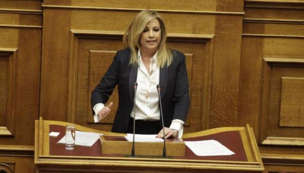 Φ. Γεννηματά: Το ΠΑΣΟΚ δεν θα αντικαταστήσει τους ΑΝΕΛ