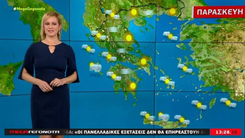 Αίθριος ο καιρός της Παρασκευής - Αναλυτική πρόγνωση (Βίντεο)