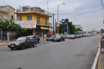 Προβλήματα στο Καλάμι δημιουργεί η διαγράμμιση στο Ασπρόχωμα
