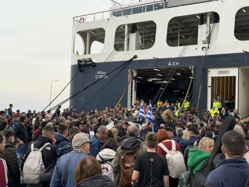 Αποκλεισμένο από κτηνοτρόφους το λιμάνι της Μυτιλήνης