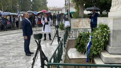 Ο Βασιλόπουλος στις εκδηλώσεις για την επέτειο Άλωσης της Τριπολιτσάς