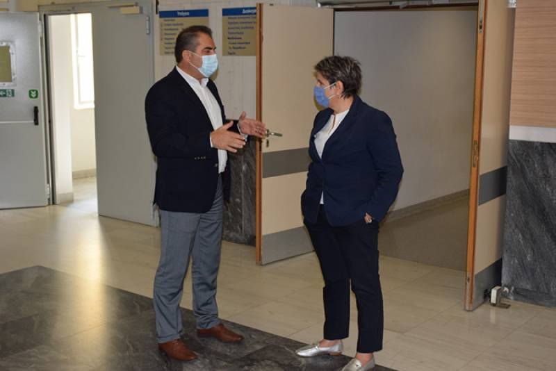 Εθιμοτυπική επίσκεψη Βασιλόπουλου σε Αλειφέρη