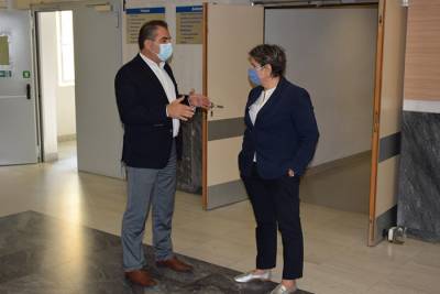 Εθιμοτυπική επίσκεψη Βασιλόπουλου σε Αλειφέρη