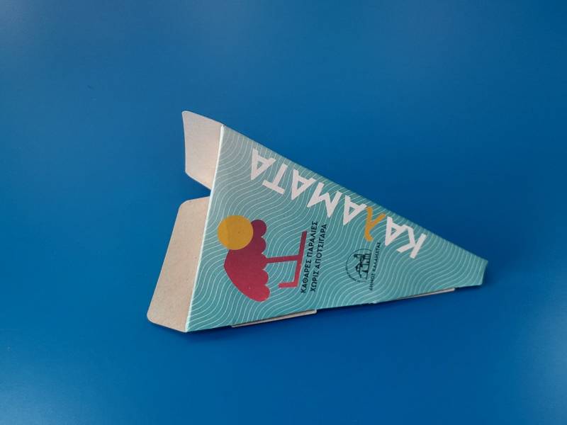 Δήμος Καλαμάτας: Ενίσχυση της καθαριότητας με το χάρτινο σταχτοδοχείο (βίντεο)