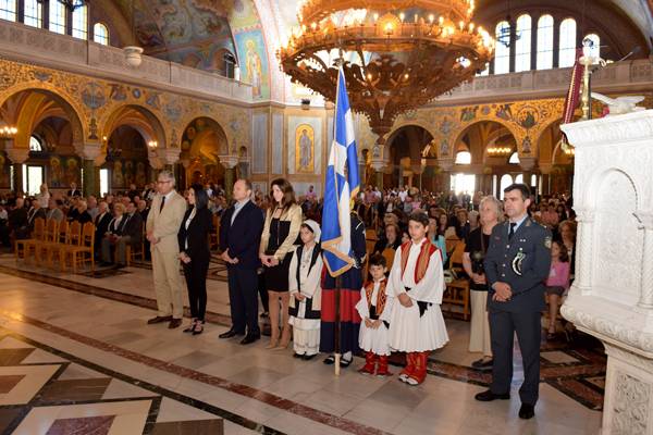 Μνημόσυνο για τον Παπαφλέσσα από Μεσσηνίους της Πάτρας