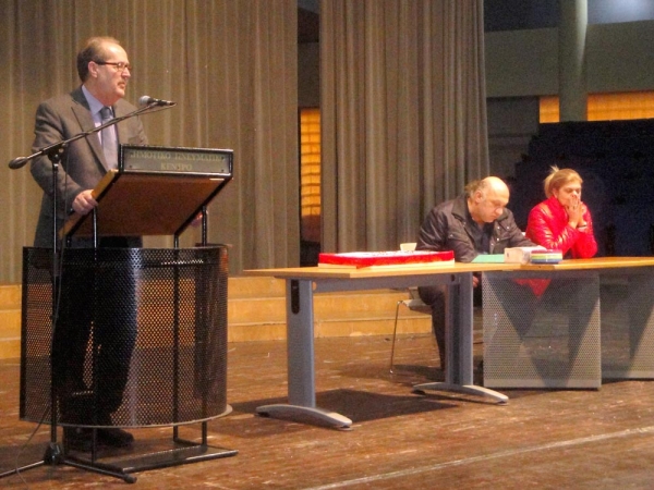 Ο Νίκας στην κοπή πίτας του Σωματείου: &quot;Συνεργάτες και συνοδοιπόροι οι υπάλληλοι του δήμου&quot;