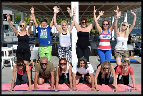 Acrodynamic Yoga στο &quot;Horizon blu&quot; (φωτογραφίες)