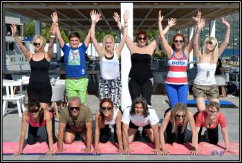 Acrodynamic Yoga στο &quot;Horizon blu&quot; (φωτογραφίες)