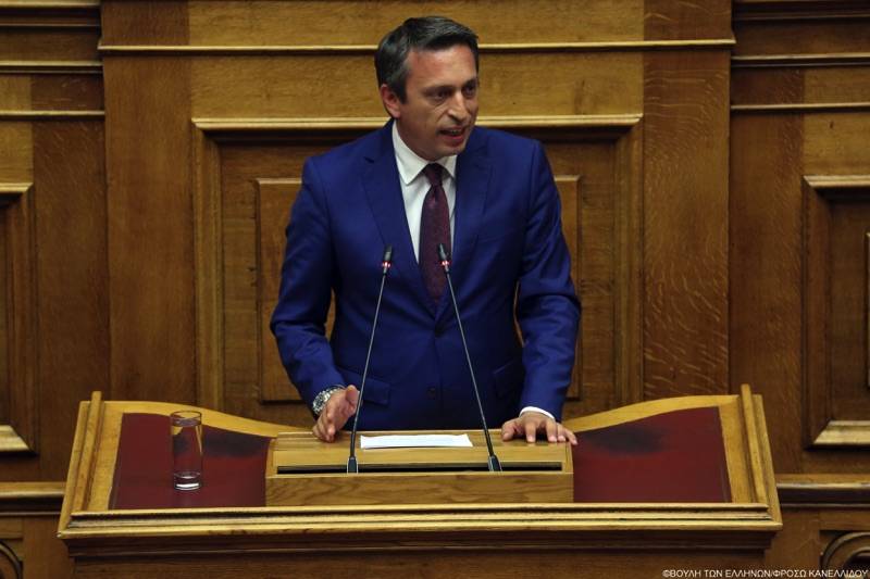 Ο Μαντάς στη Βουλή για τη σταφίδα