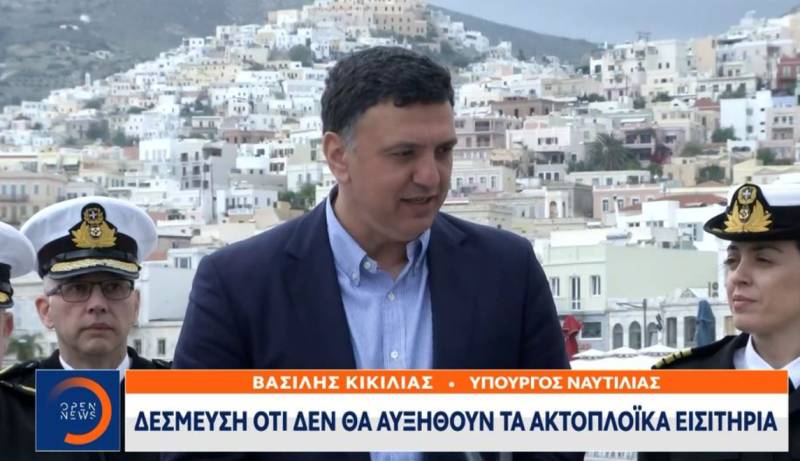 Κικίλιας: Δέσμευση ότι δεν θα αυξηθούν τα ακτοπλοϊκά εισιτήρια (Βίντεο)