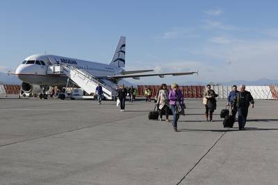 Ξεκίνησε η τουριστική σεζόν για τη Μεσσηνία με πτήση από το Μόναχο