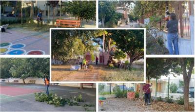 Εργασίες συντήρησης στα σχολεία της Καλαμάτας