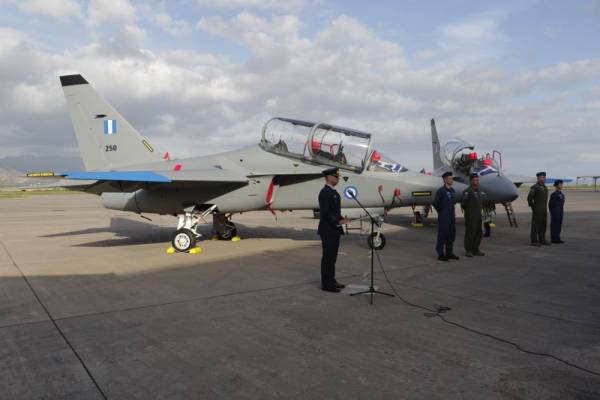 Καλαμάτα: Επίσημη υποδοχή των πρώτων Μ-346 στο Διεθνές Κέντρο Πιλότων (βίντεο-φωτογραφίες)