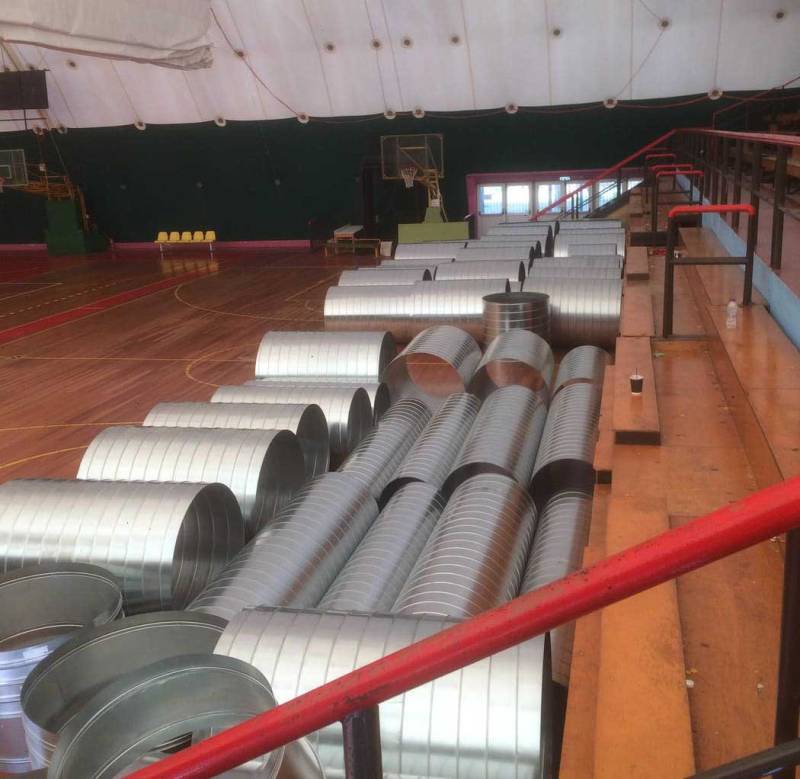 Καλαμάτα: Προχωρούν τα έργα κλιματισμού στην Τέντα