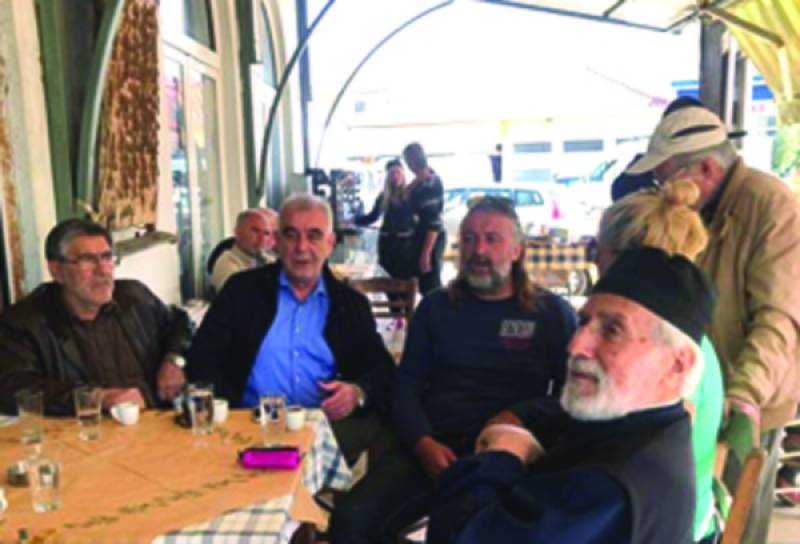 Επίσκεψη Δριμή στο παζάρι του Κοπανακίου