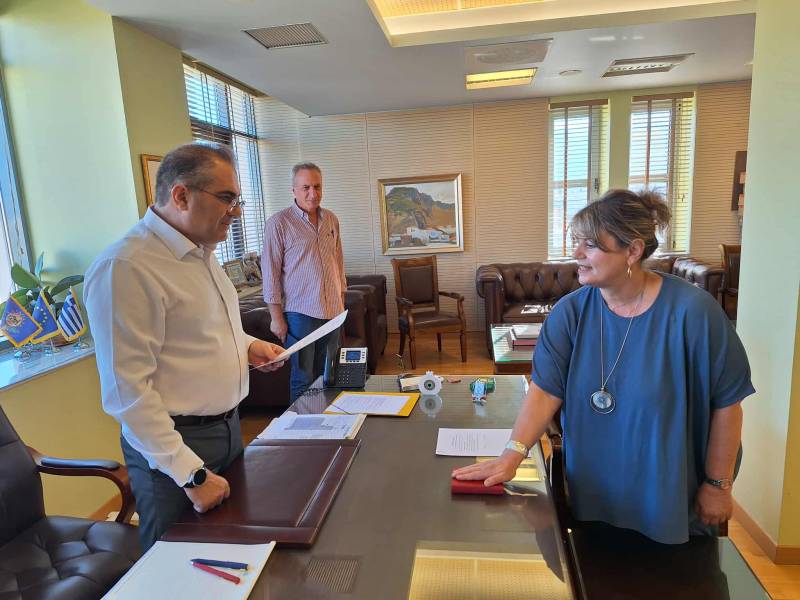 Ορκωμοσία μέλους του Συμβουλίου της Δημοτικής Κοινότητας Αριοχωρίου