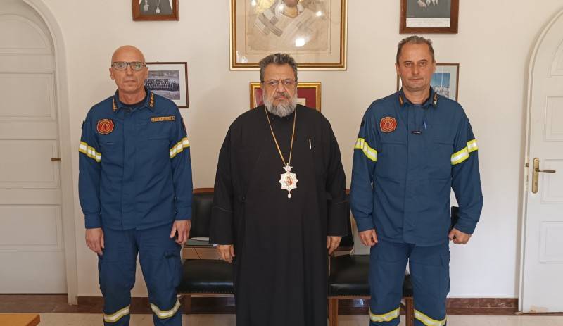 Επίσκεψη Καπουράλου στον Μητροπολίτη Μεσσηνίας