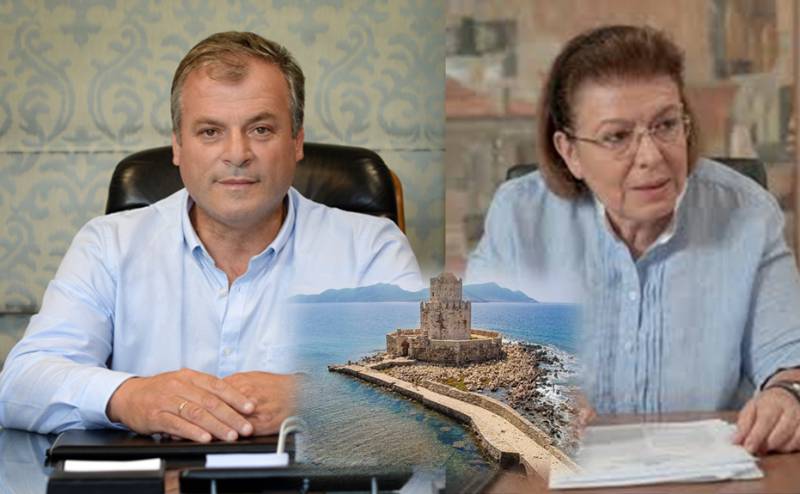 Καρβέλας με Μενδώνη για Κάστρο Μεθώνης