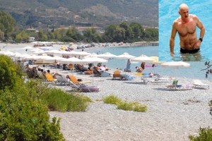 Μικρές διακοπές με κολύμπι και κανό - Με ψευδώνυμο στην Καρδαμύλη ο πρωθυπουργός