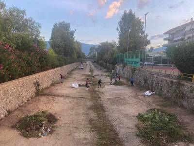 Καθαρισμός κοίτης Νέδοντα