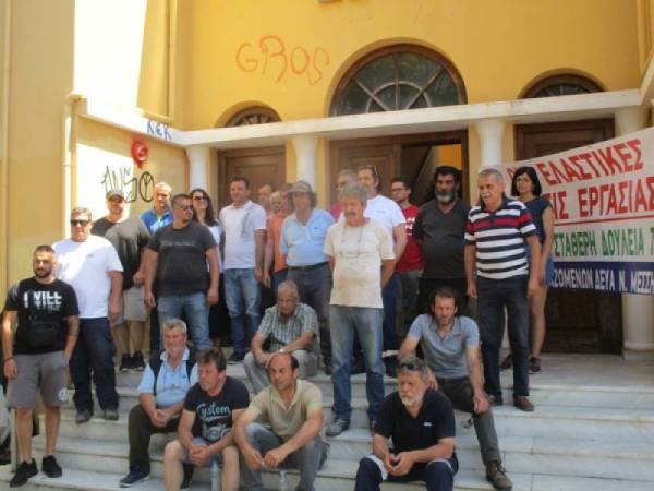 Συνάντηση Νίκα με συμβασιούχους της ΔΕΥΑΚ και συμφωνία για υπεράσπισή τους στο δικαστήριο (βίντεο)