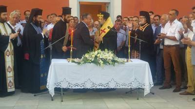 Κυριάρχησε ο δρόμος Καλαμάτα - Μεθώνη στην ορκωμοσία Καρβέλα στην Πύλο (βίντεο)