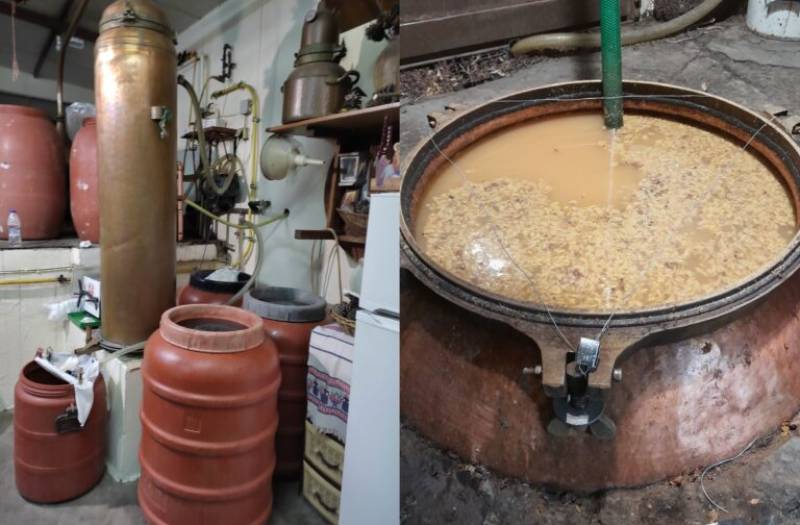 Κατάσχεση 23 χιλιάδων λίτρων παράνομης και επικίνδυνης τσικουδιάς στο Ηράκλειο Κρήτης