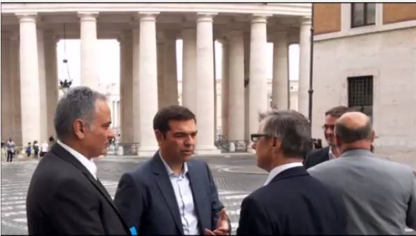 Με τον Πάπα Φραγκίσκο Α' συναντήθηκε ο Αλέξης Τσίπρας