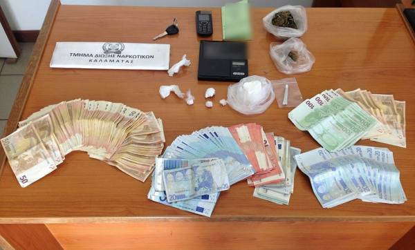 Σύλληψη 44χρονου για κοκαΐνη και χασίς στους Γαργαλιάνους